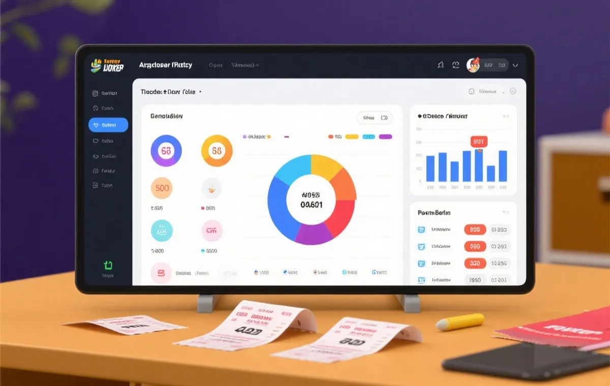 开奖与走势图示意图